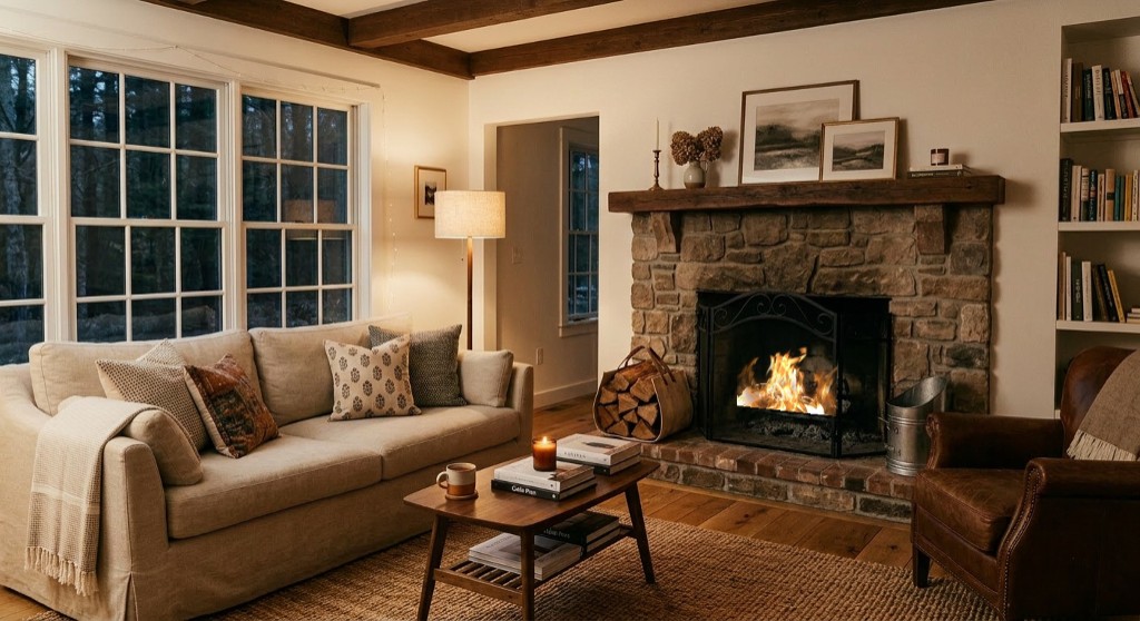 Fireplace Library — Cottage Flame